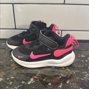 Nike Kids Sneakers Black and Pink